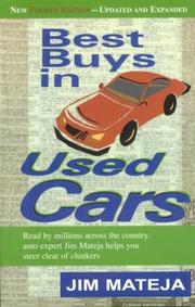 Cover of: Best Buys in Used Cars, 4th Ed. by Jim Mateja