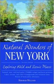 Cover of: Natural wonders of New York by Deborah Williams, Deborah Williams