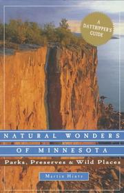 Cover of: Natural wonders of Minnesota by Martin Hintz