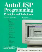 AutoLISP programming by Rod R. Rawls, Mark A. Hagen