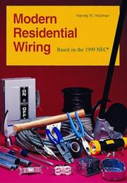 Cover of: Modern residential wiring by Harvey N. Holzman, Harvey N. Holzman