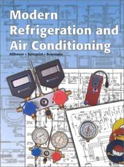 Cover of: Modern refrigeration and air conditioning by Andrew Daniel Althouse