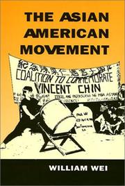 Cover of: The Asian American movement