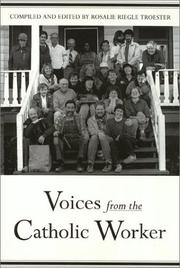 Cover of: Voices from the Catholic Worker