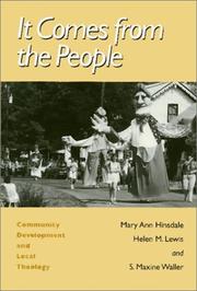 It comes from the people by Mary Ann Hinsdale