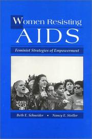 Cover of: Women resisting AIDS: feminist strategies of empowerment