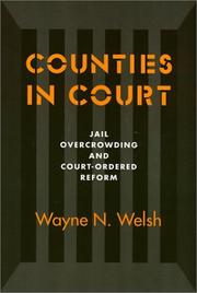 Counties in court by Wayne N. Welsh