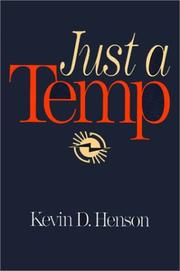 Cover of: Just a temp