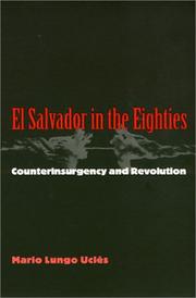 Cover of: El Salvador in the eighties: counterinsurgency and revolution