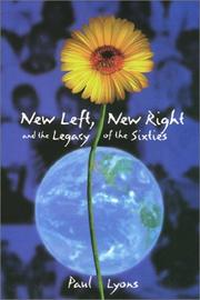 Cover of: New Left, new right, and the legacy of the sixties