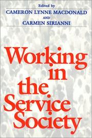 Working in the service society