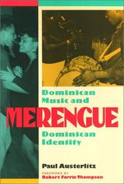 Cover of: Merengue by Paul Austerlitz