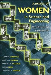 Cover of: Journeys Of Women Pb (Labor And Social Change) by Susan A. Ambrose, Kristin L. Dunkle, Barbara B. Lazarus, Indira Nair, Deborah A. Harkus