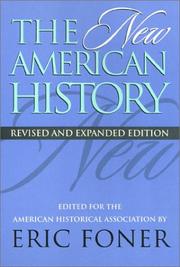 Cover of: The new American history