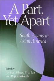 Cover of: A part, yet apart by Lavina Dhingra, Rajini Srikanth