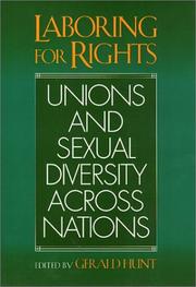 Cover of: Laboring for rights: unions and sexual diversity across nations