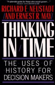 Cover of: Thinking In Time  by Richard E. Neustadt