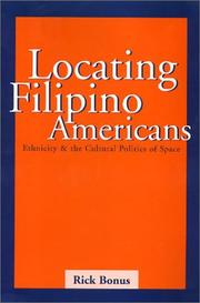 Cover of: Locating Filipino Americans | Rick Bonus