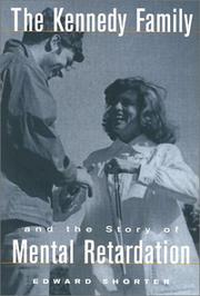 Cover of: The Kennedy Family and the History of Mental Retardation