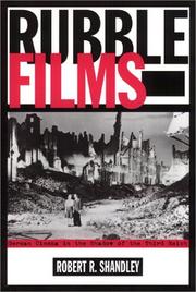 Cover of: Rubble films: German cinema in the shadow of the Third Reich