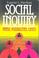 Cover of: Social inquiry