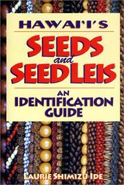 Cover of: Hawaii's Seeds & Seed Leis:  An Indentification Guide