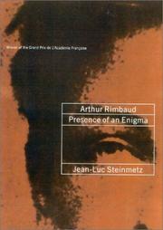 Cover of: Arthur Rimbaud by Jean-Luc Steinmetz