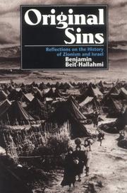 Cover of: Original Sins by Benjamin Beit-Hallahmi