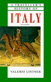 Cover of: A Traveller's History of Italy by Valerio Lintner