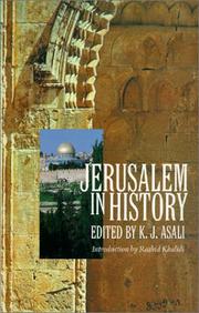 Cover of: Jerusalem in History