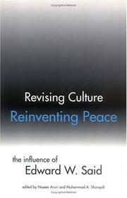 Cover of: Revising Culture, Reinventing Peace: The Influence of Edward W. Said