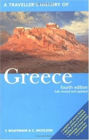 Cover of: A Traveller's History of Greece (Traveller's History)