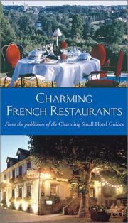 Cover of: Charming French Restaurants (Charming Restaurant Guides)