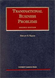 Transnational business problems by Detlev F. Vagts