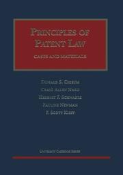 Principles of patent law