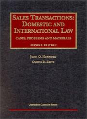Cover of: Sales Transactions