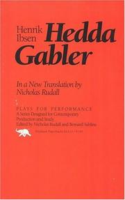 Cover of: Hedda Gabler by Henrik Ibsen