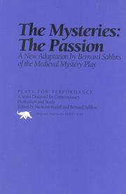 Cover of: The Mysteries: The Passion (Plays for Performance)