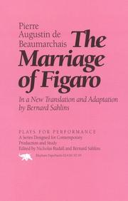 Cover of: The Marriage of Figaro: In a New Translation and Adapation (Plays for Performance)