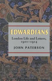 Edwardians by Paterson, John