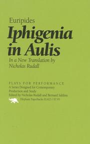 Cover of: Iphigenia in Aulis by Euripides