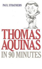 Cover of: Thomas Aquinas in 90 minutes by Paul Strathern