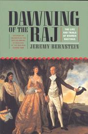 Cover of: Dawning of the Raj by Jeremy Bernstein