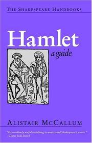 Cover of: Hamlet (Shakespeare Handbooks) by Alistair McCallum