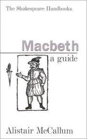 Cover of: Macbeth: a guide
