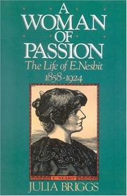 Cover of: A Woman of Passion by Julia Briggs