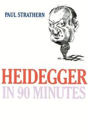 Cover of: Heidegger in 90 Minutes | Paul Strathern