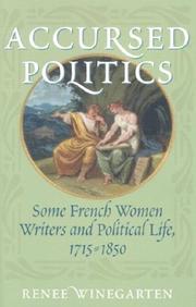 Cover of: Accursed Politics by Renee Winegarten