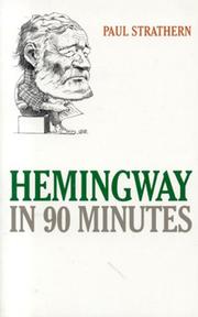 Cover of: Hemingway in 90 Minutes (Great Writers in 90 Minutes)