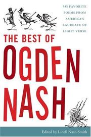 Cover of: The Best of Ogden Nash